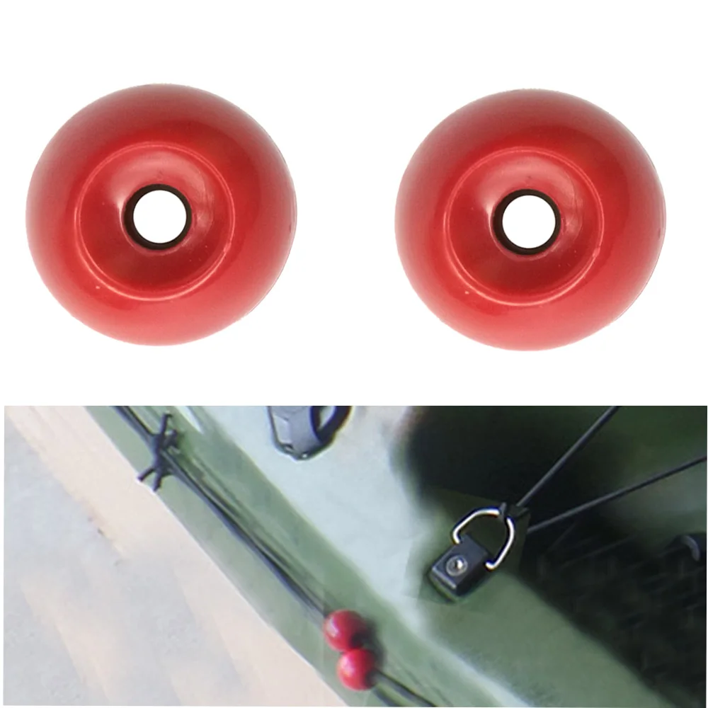 Kayak Rope Cord END Red Balls  - Fishing Boat Steering Wheel ulasan dan harga