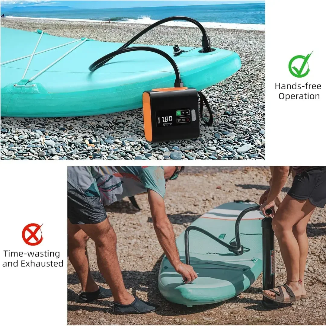 Portable Outdoor Camping Air P - Fishing Boat Oar ulasan dan harga
