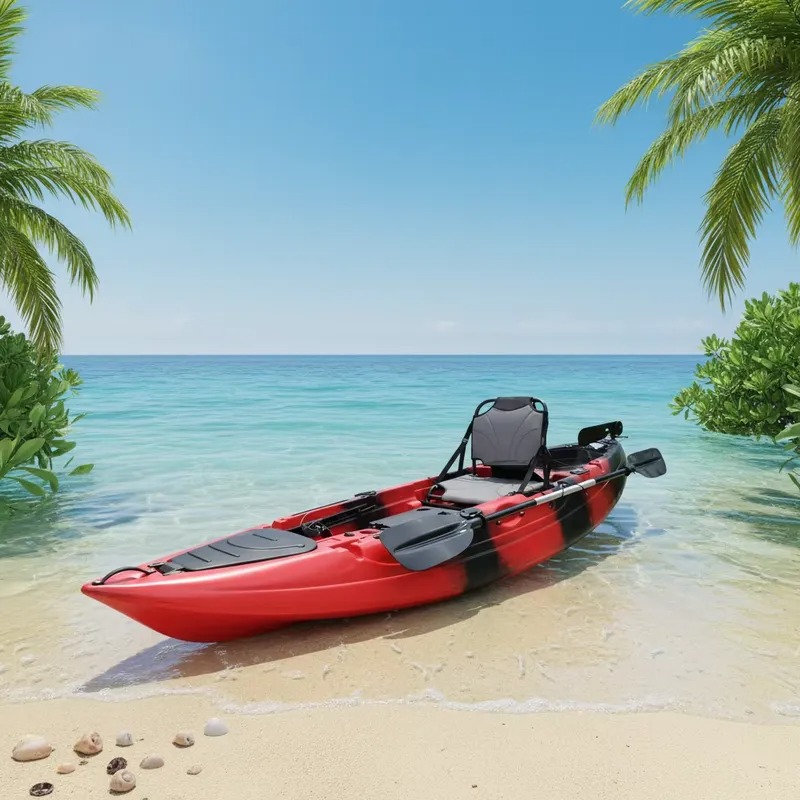 10ft Single Seat Sit on Fishin - Fishing Boat Paddle ulasan dan harga