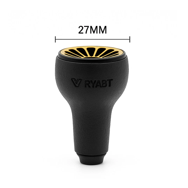 TPE Black Knob 27mm Compatible - Shimano Reel Stradic ulasan dan harga