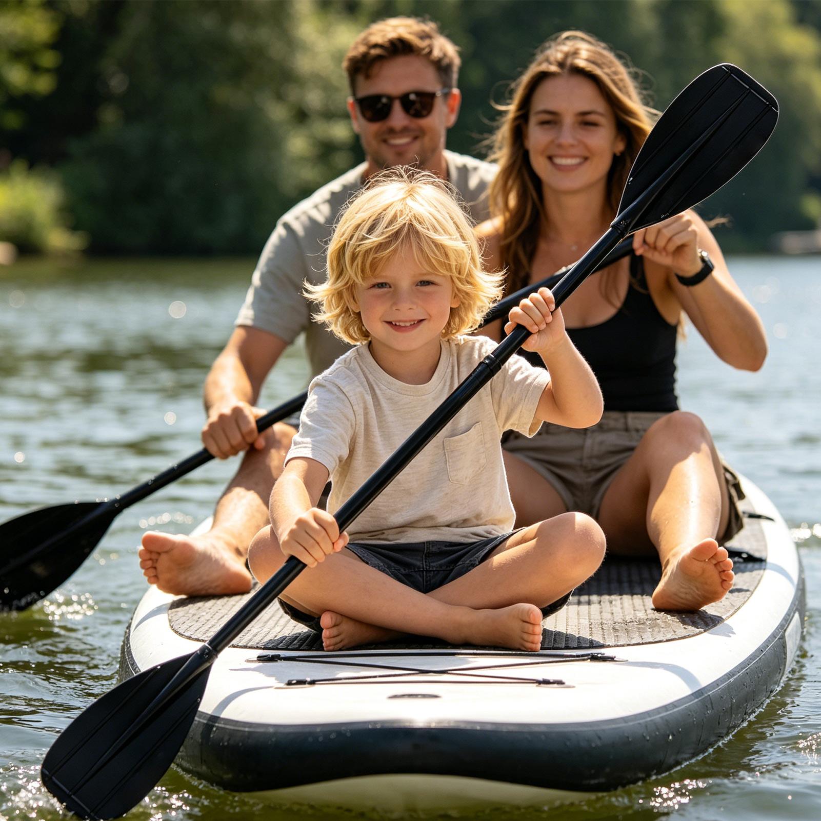 2-Section Carbon Fiber Kayak P - Fishing Boat Oar ulasan dan harga