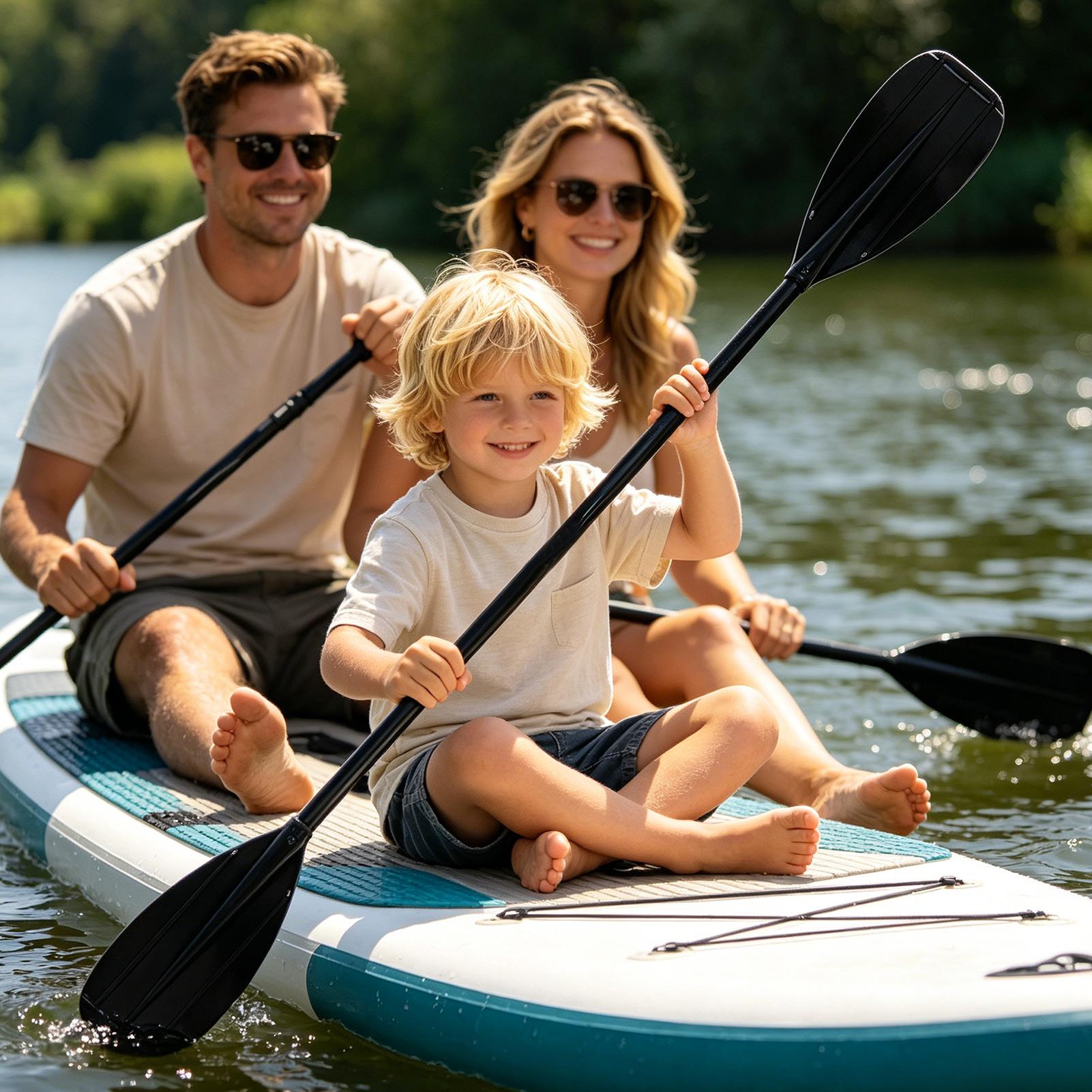 2-Section Carbon Fiber Kayak P - Fishing Boat Oar ulasan dan harga