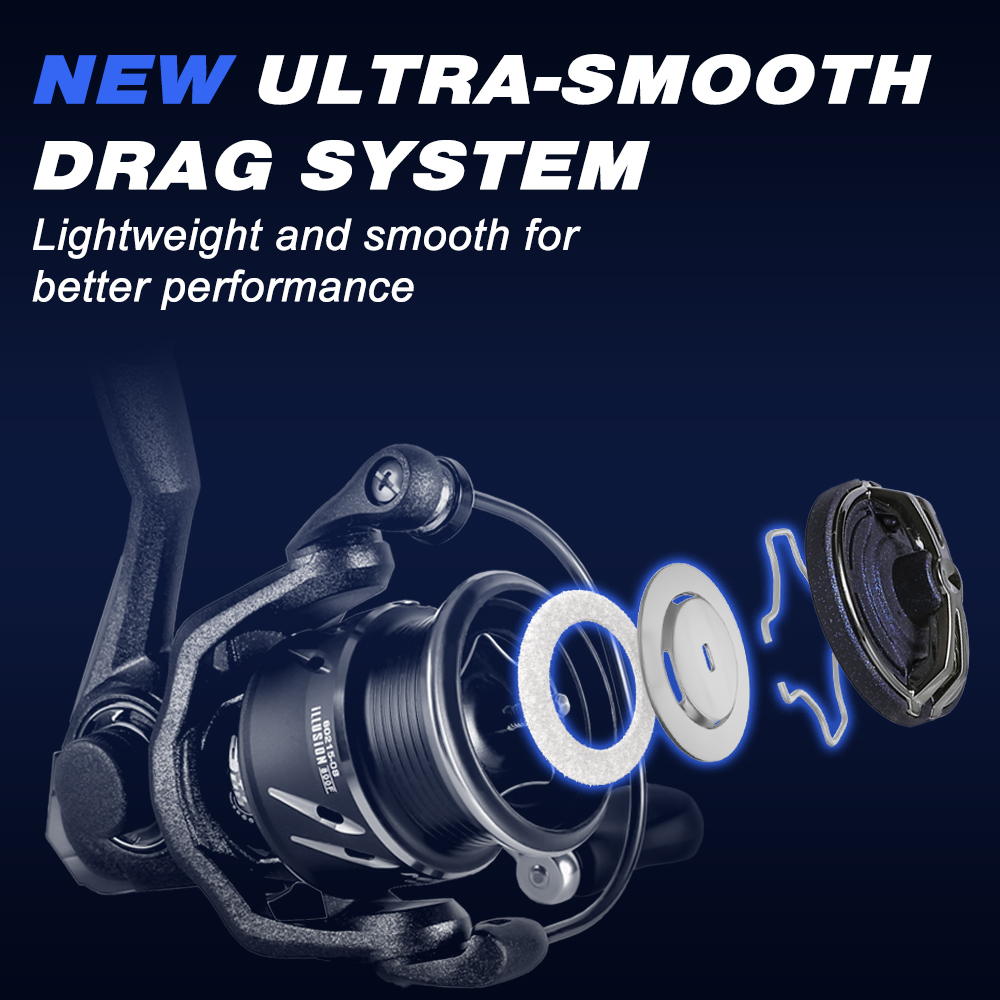 Mifine ILLUSION Fishing Reel L - Kastking Reel Zephyr ulasan dan harga