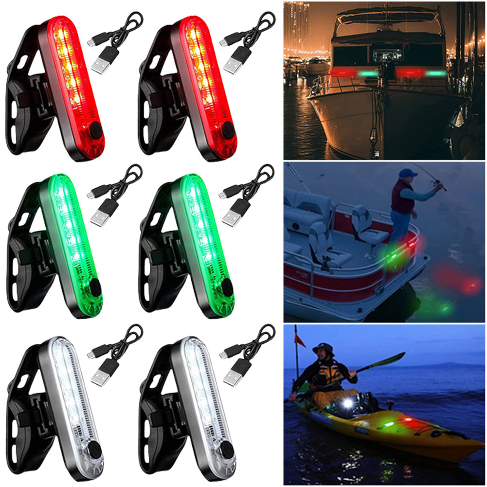 LED Boat Navigation Light USB  - Fishing Boat Anchor ulasan dan harga