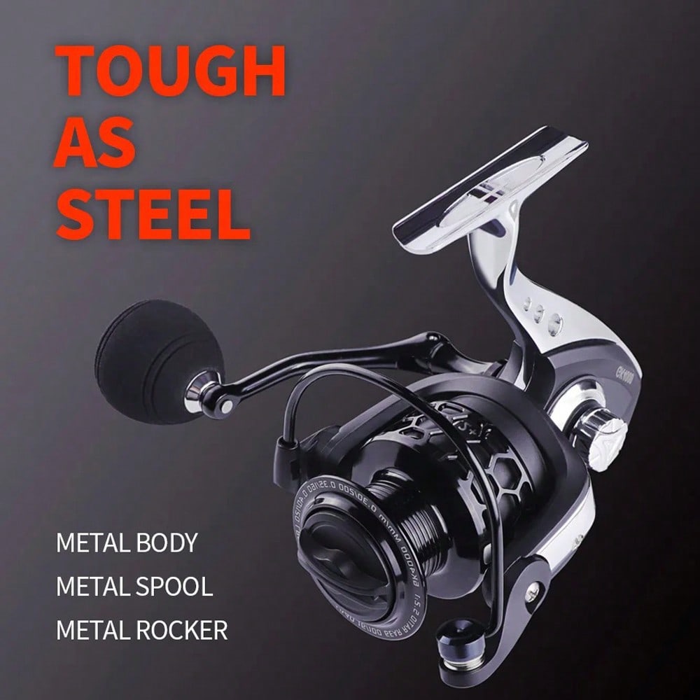 Metal Fishing Long Casting Ree - Fishing Boat Steering Wheel ulasan dan harga